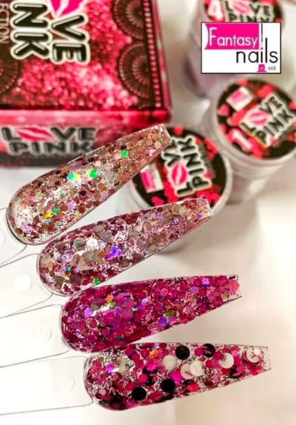 Colección Love Pink Fantasy Nails