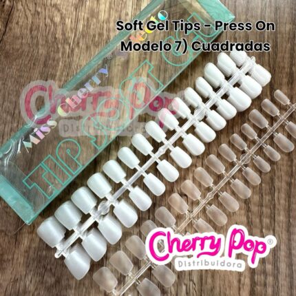 Soft gel tips - Press On Cuadrado