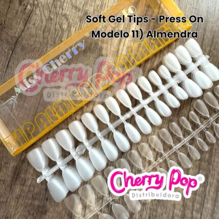 Soft gel tips - Press On Almendra